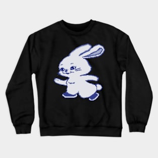 NWJNS Pixel Bunny Crewneck Sweatshirt